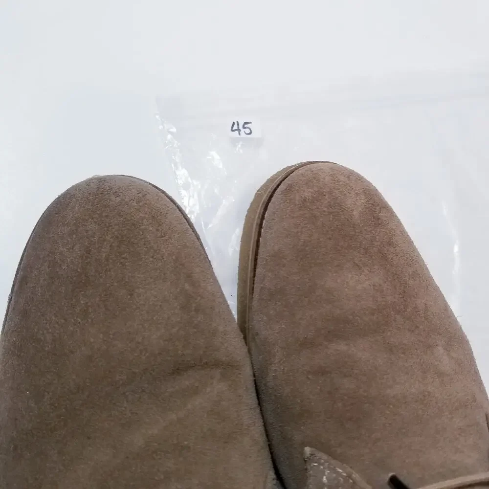 All Saints Men size 44  Brown Suede Leather Chukka Boots